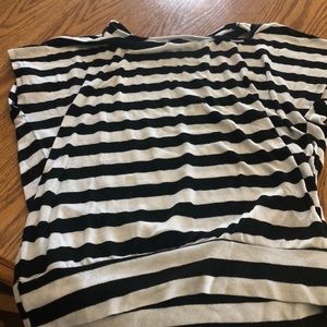 Black and white stripes